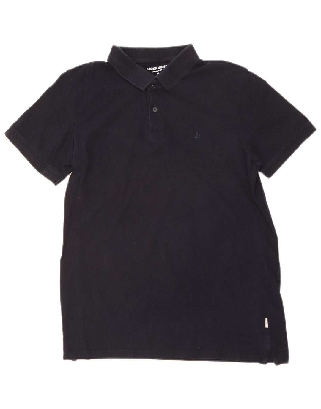 JACK & JONES Polo da uomo media in cotone blu navy