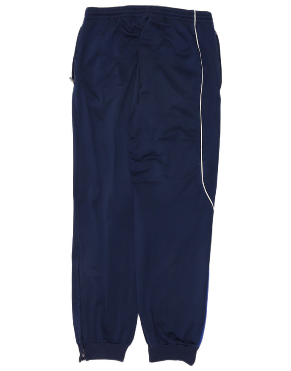 Pantaloni da tuta da uomo Adidas Joggers UK 42/44 Poliestere blu navy medio