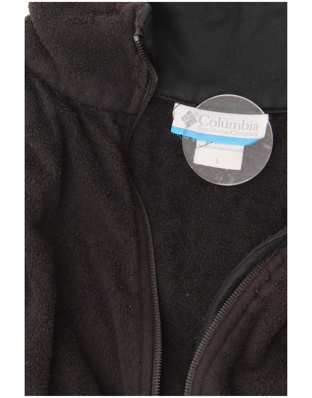 Giacca in pile da donna COLUMBIA UK 16 grande nera