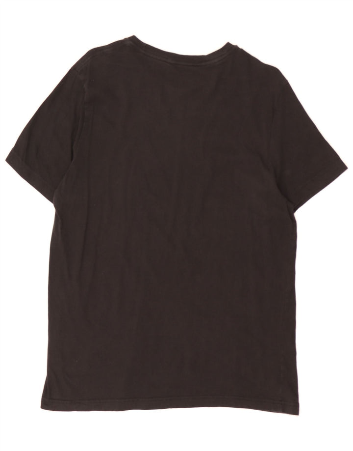 TOMMY HILFIGER Mens T-Shirt Top Small Black Cotton Vintage Tommy Hilfiger and Second-Hand Tommy Hilfiger from Messina Hembry 