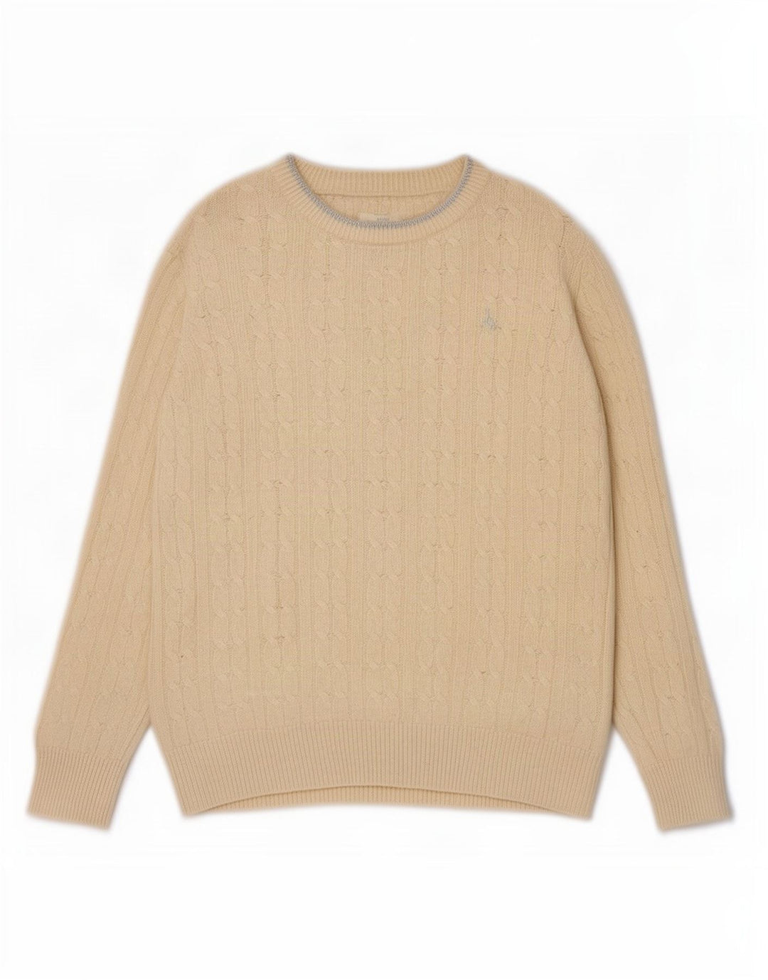 Maglione maglione con scollo a barca da donna Jack Wills UK 12 medio bianco sporco