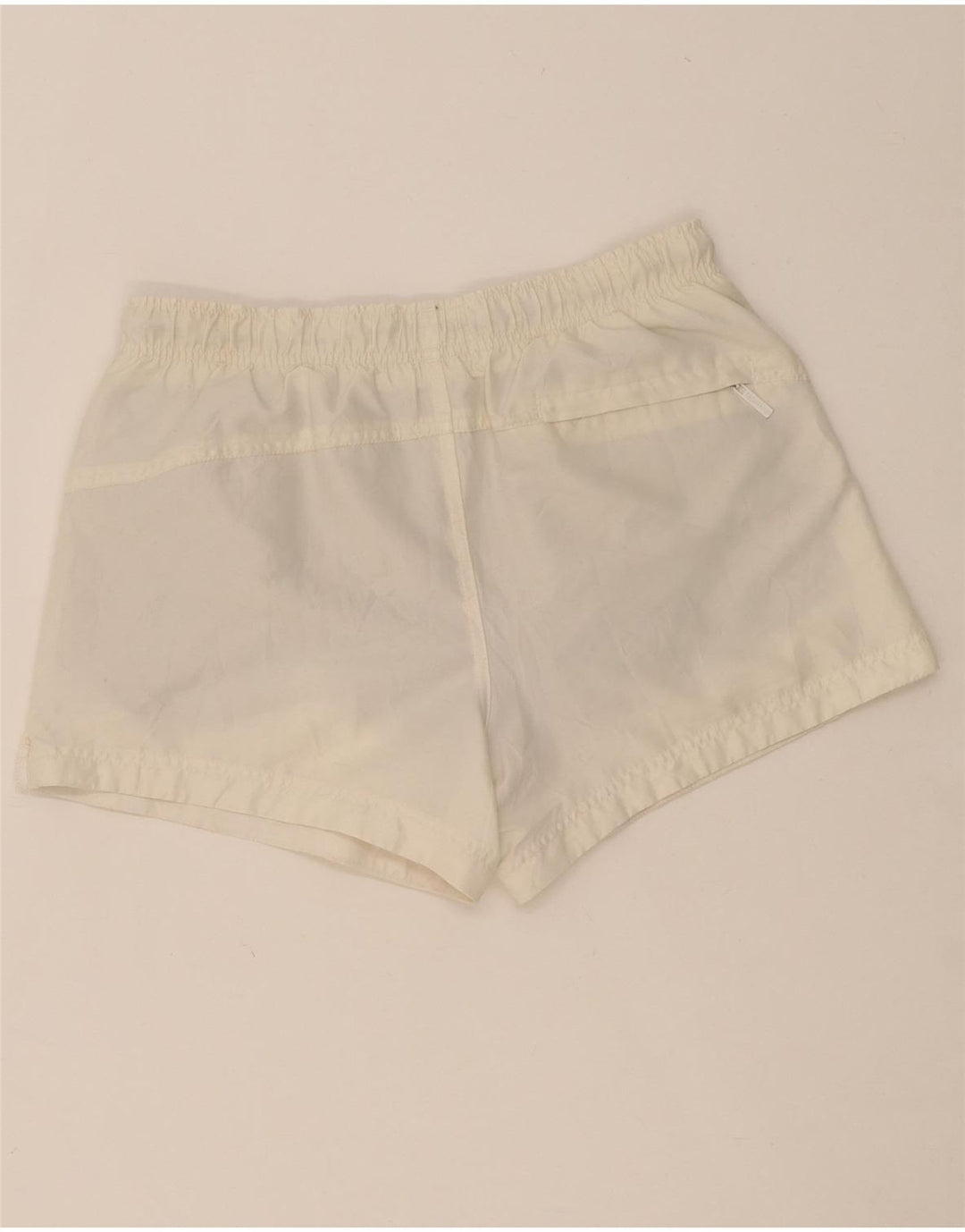 CALVIN KLEIN Mens Graphic Swimming Shorts Medium  White Polyester Vintage Calvin Klein and Second-Hand Calvin Klein from Messina Hembry 