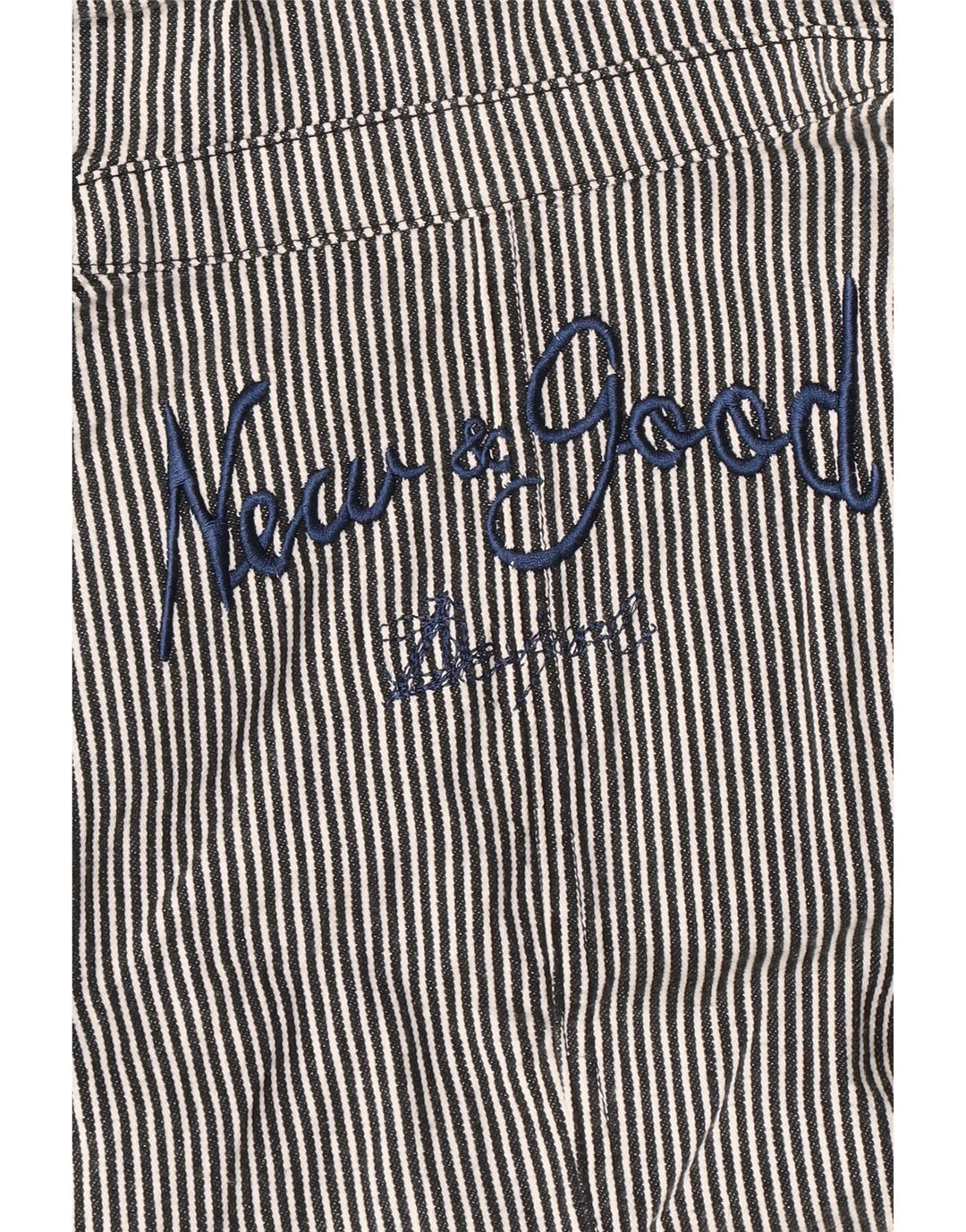 Desigual Womens Open Bolero Jacket UK 12 Medium Navy Blue Striped