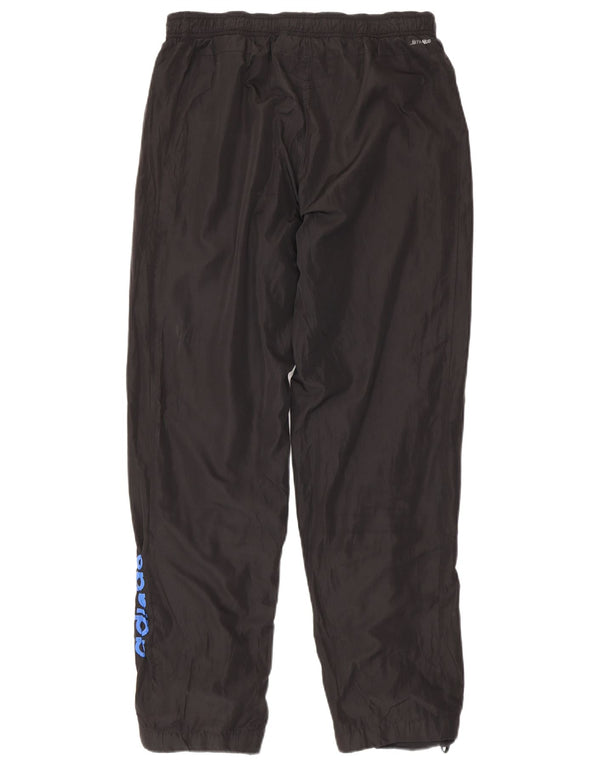 Adidas Mens Climalite Tracksuit Trousers Joggers Medium Black Polyester