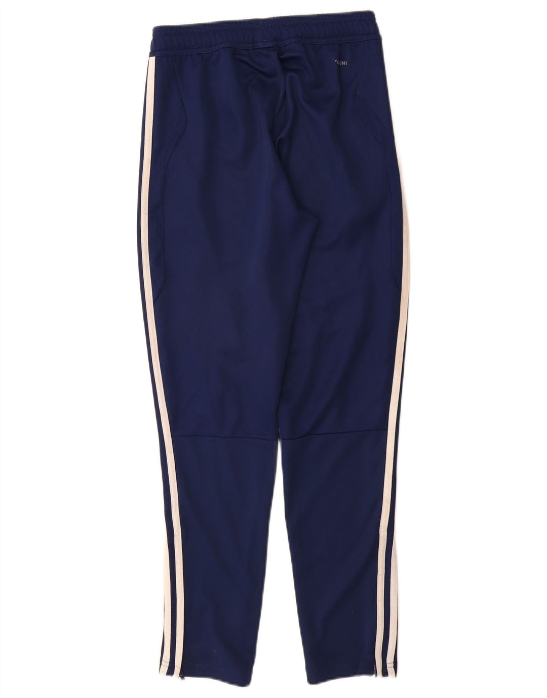 Pantaloni della tuta ADIDAS da ragazzo Climacool 11-12 anni in poliestere blu navy