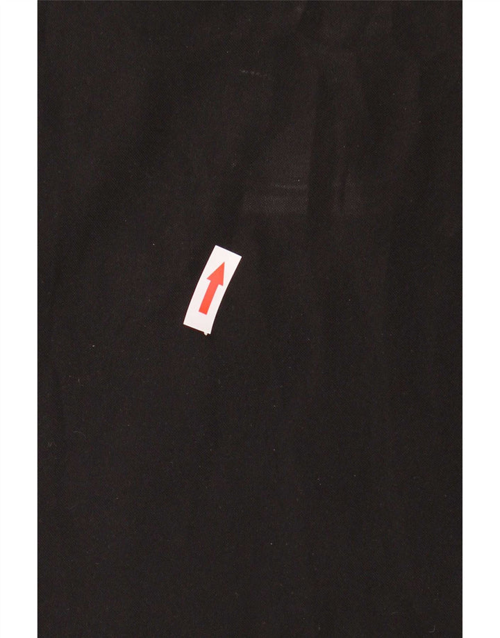 Pantaloni da abito dritti da uomo Marks & Spencer W40 L29 poliestere nero