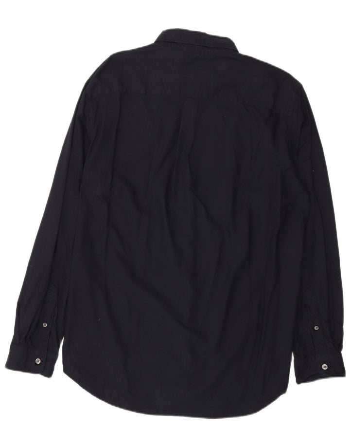 Camicia da uomo French Connection XL in cotone blu navy