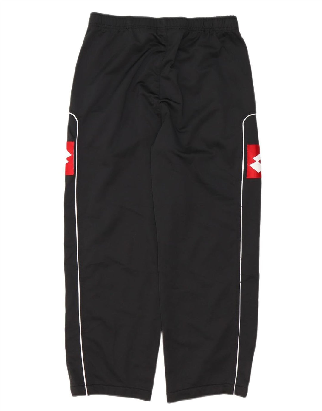 Pantaloni da tuta con grafica da uomo Lotto Poliestere color block medio nero