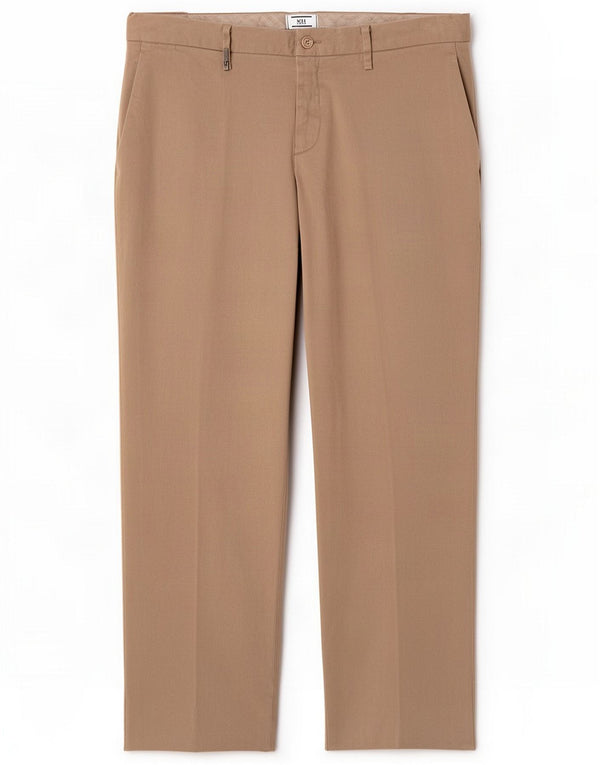 Pantaloni chino regolari da uomo Trussardi IT 52 XL W36 L28 Beige Cotton