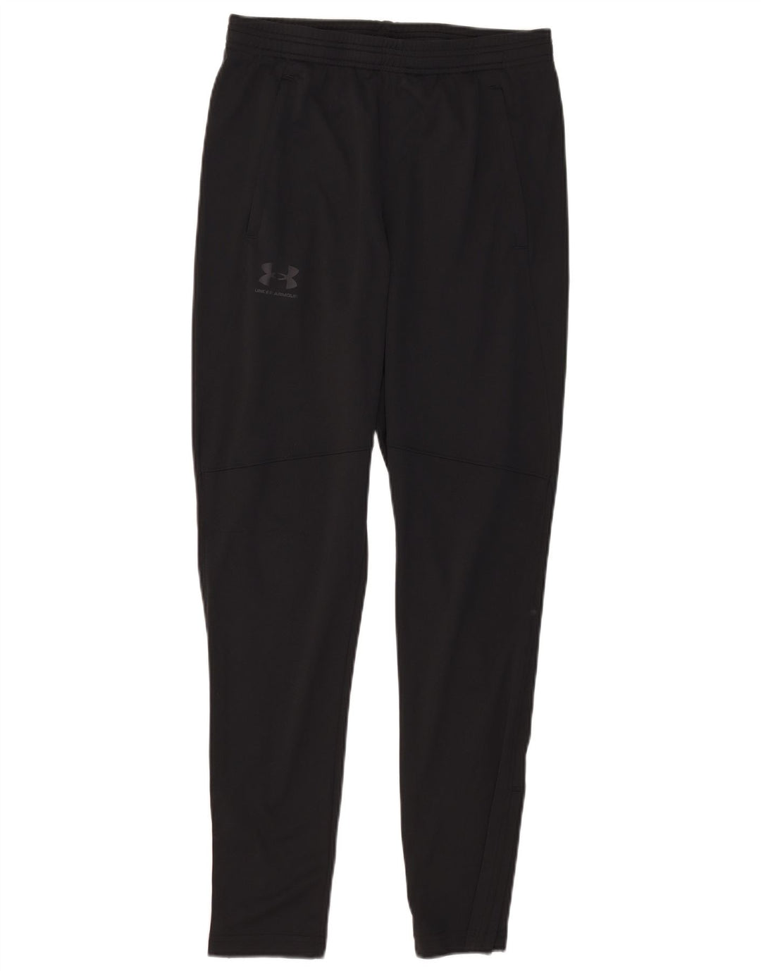 Pantaloni da tuta da uomo Under Armour poliestere nero medio