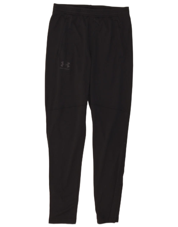 Pantaloni da tuta da uomo Under Armour poliestere nero medio