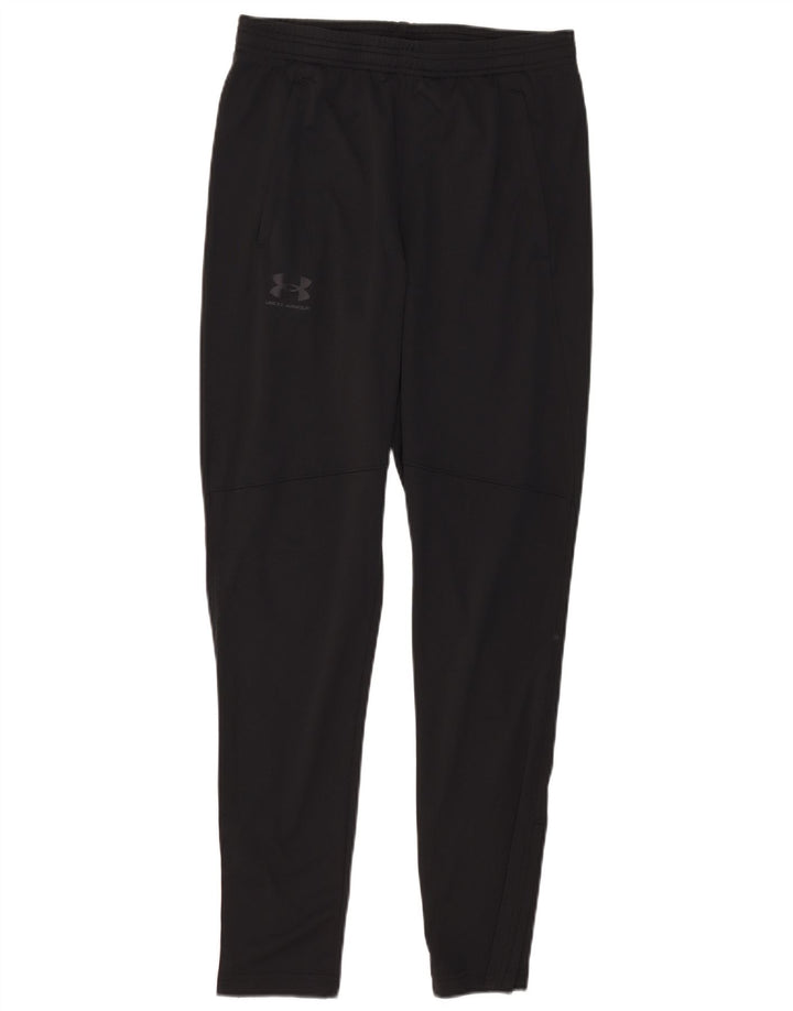 Pantaloni da tuta da uomo Under Armour poliestere nero medio