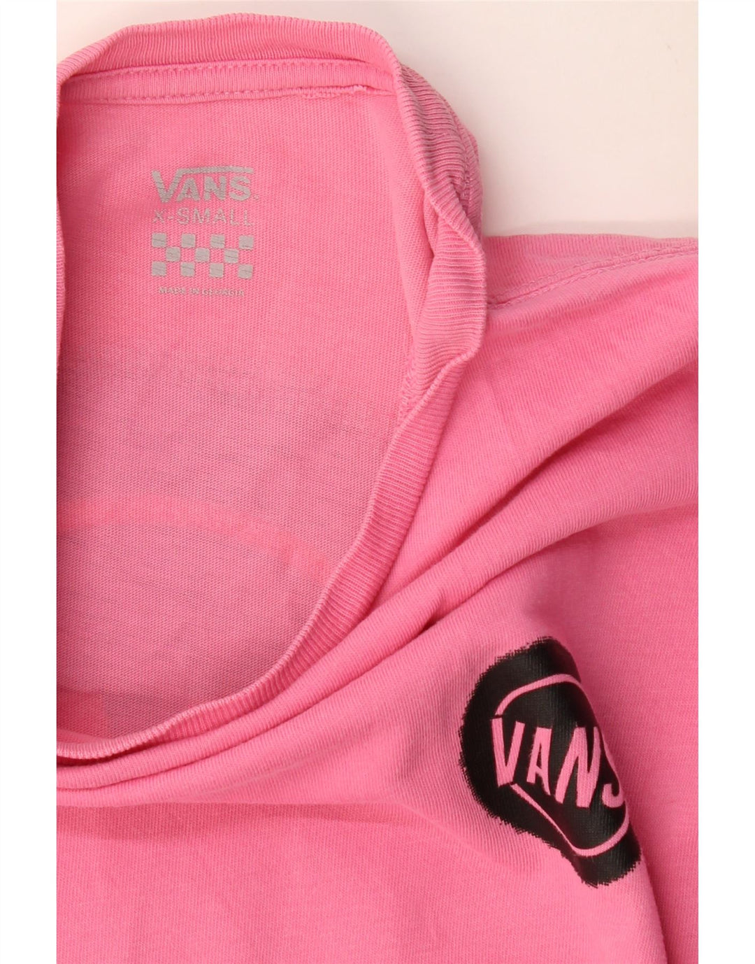Maglietta grafica da uomo VANS Top XS Rosa