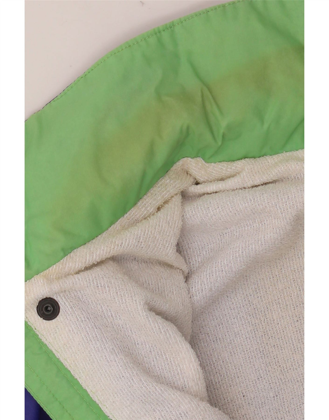 Giacca a vento da uomo K-WAY UK 38 Poliammide color block viola medio