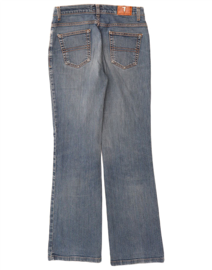 Jeans Trussardi Jeans Donna Bootcut W27 L30 Blu Cotone