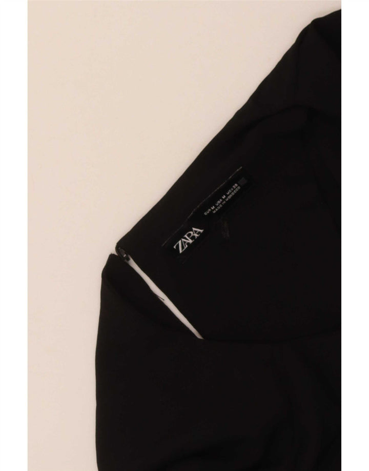 Abito a trapezio da donna Zara UK 12 medio nero