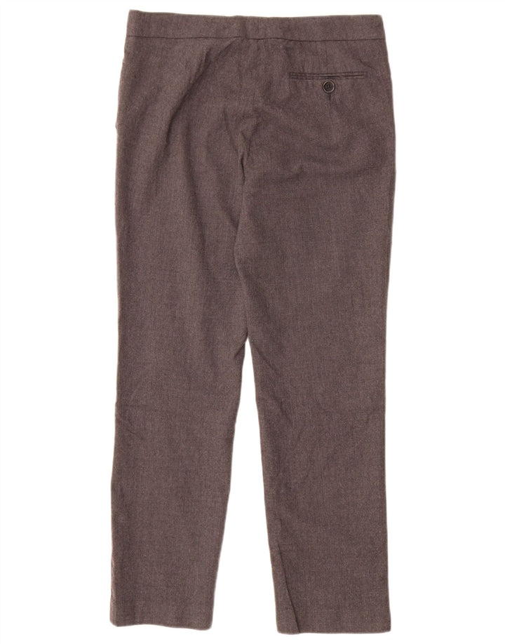 Pantaloni da abito slim da donna Henry Cottons IT 42 Medium W30 L26 Lana grigia