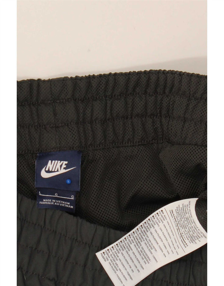 Pantaloncini sportivi Nike da uomo grandi in poliestere grigio