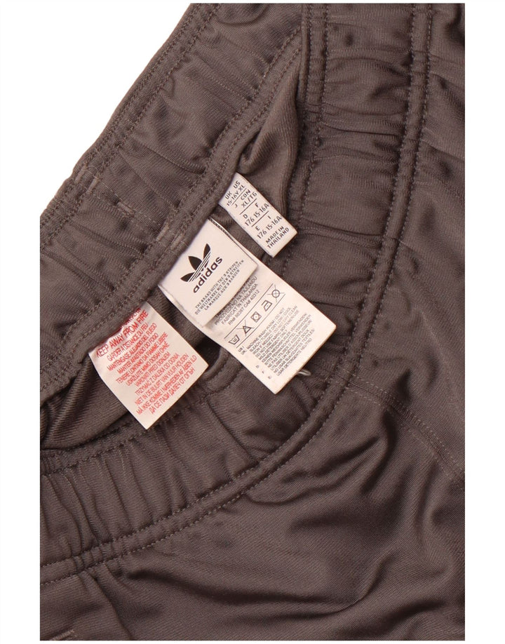 Pantaloni da tuta da ragazzo Adidas Joggers 15-16 anni Poliestere grigio