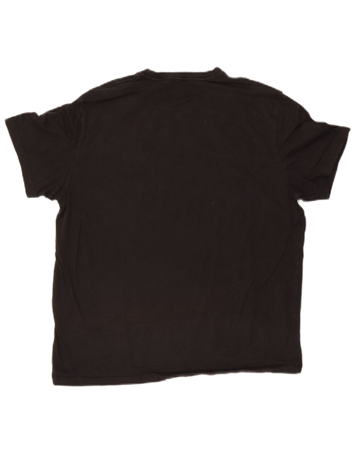 Calvin Klein Jeans T-shirt grafica da uomo grande nera