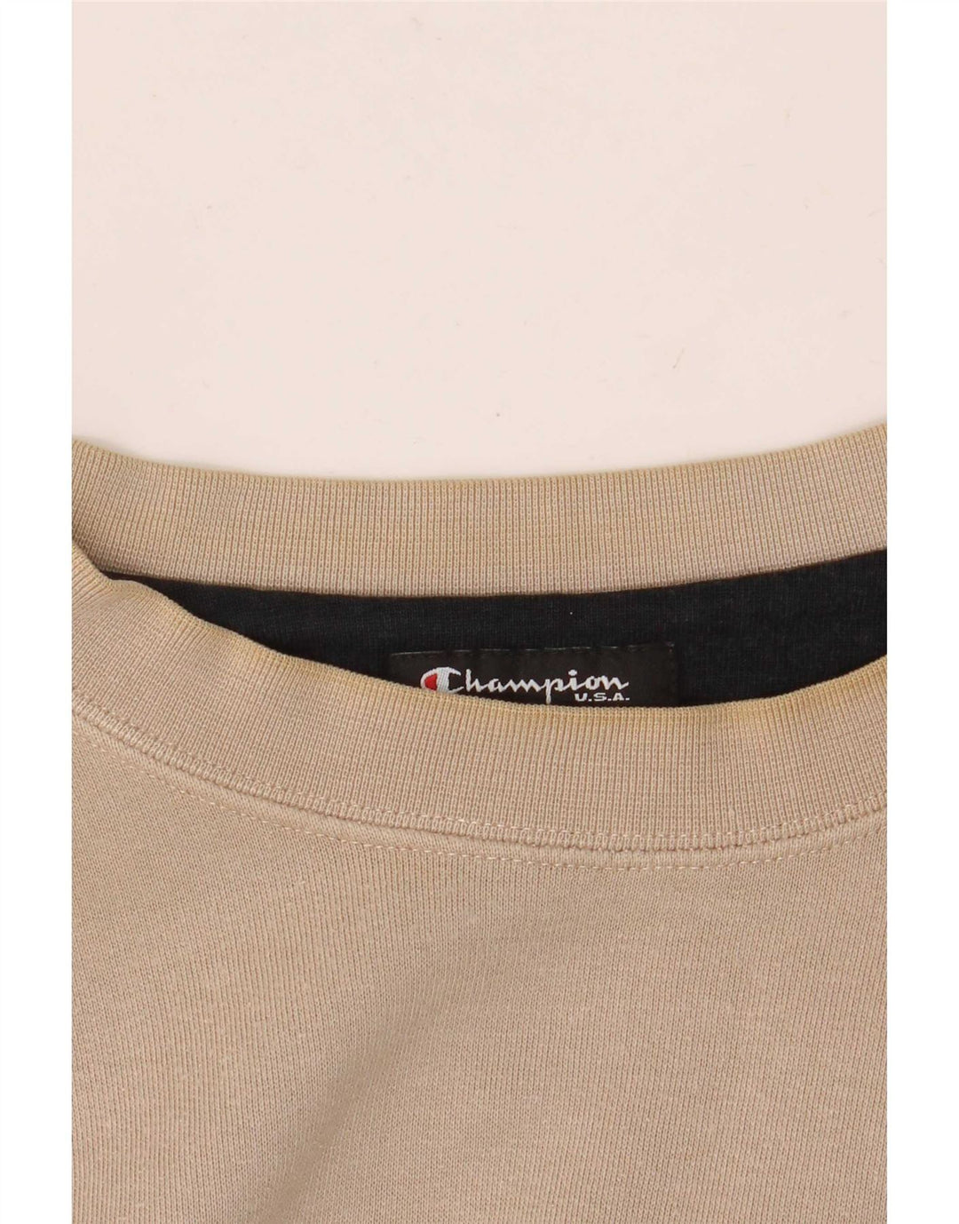 Felpa grafica da uomo Champion Jumper XL Beige
