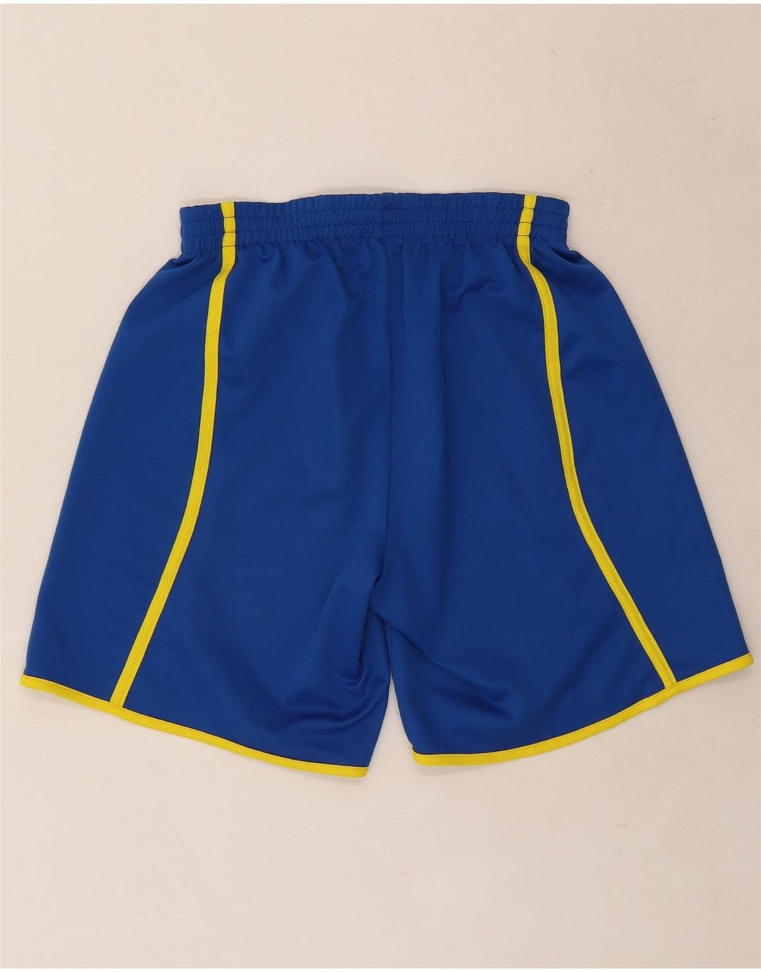 Pantaloncini sportivi da uomo Asics grandi in poliestere color block blu