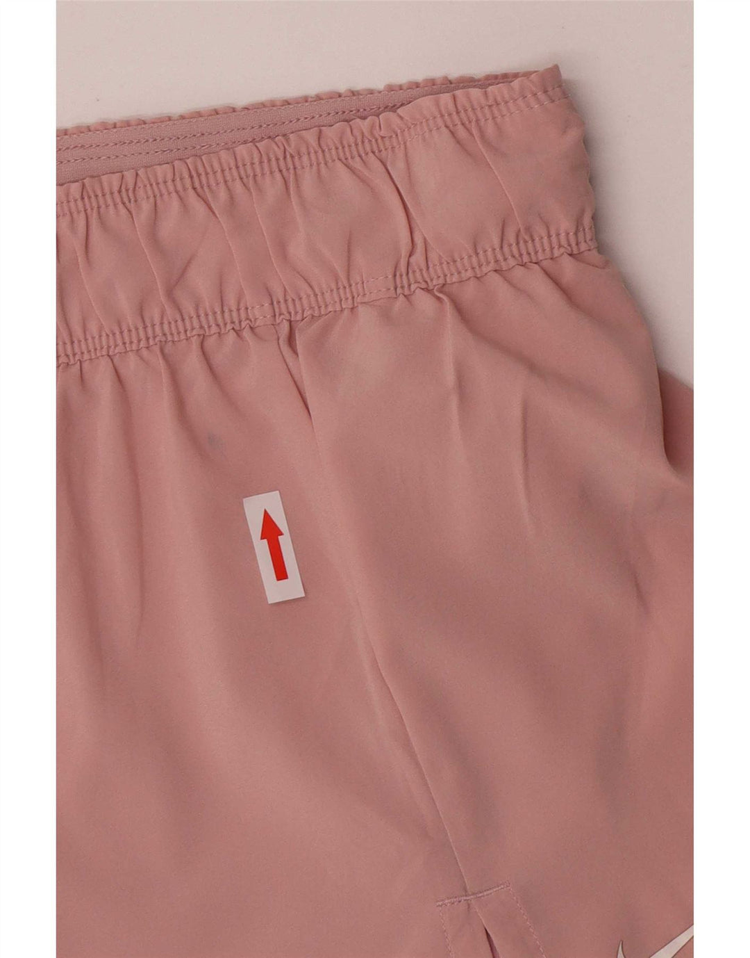 Pantaloncini sportivi Nike da donna Dri Fit UK 10 piccoli poliestere rosa