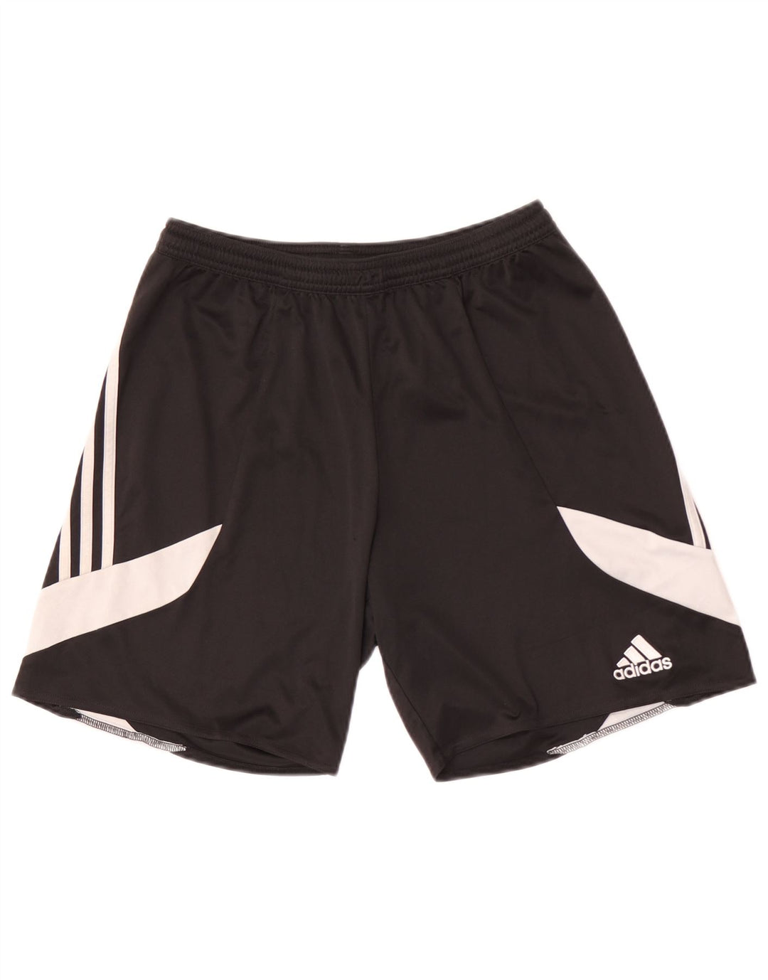 Pantaloncini sportivi da uomo Adidas Medium Black Colourblock in poliestere