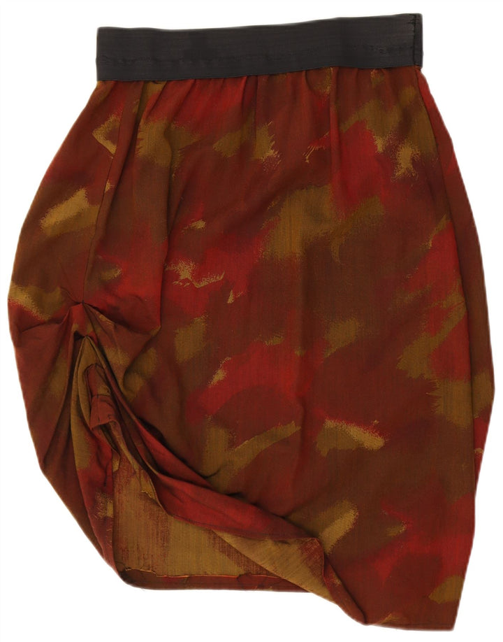 Gonna a palloncino vintage da donna W28 mimetica media multicolore