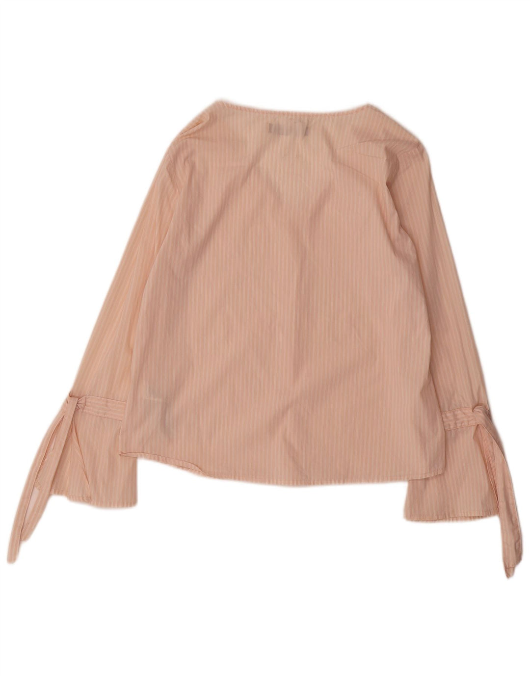 Camicetta a maniche lunghe da donna Marks & Spencer UK 8 piccolo gessato rosa