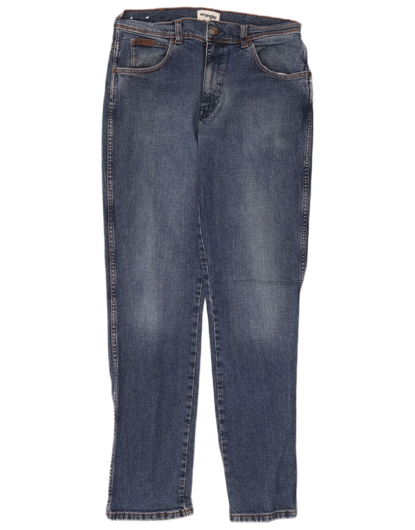 Jeans Wrangler Texas Slim da uomo W33 L34 cotone blu