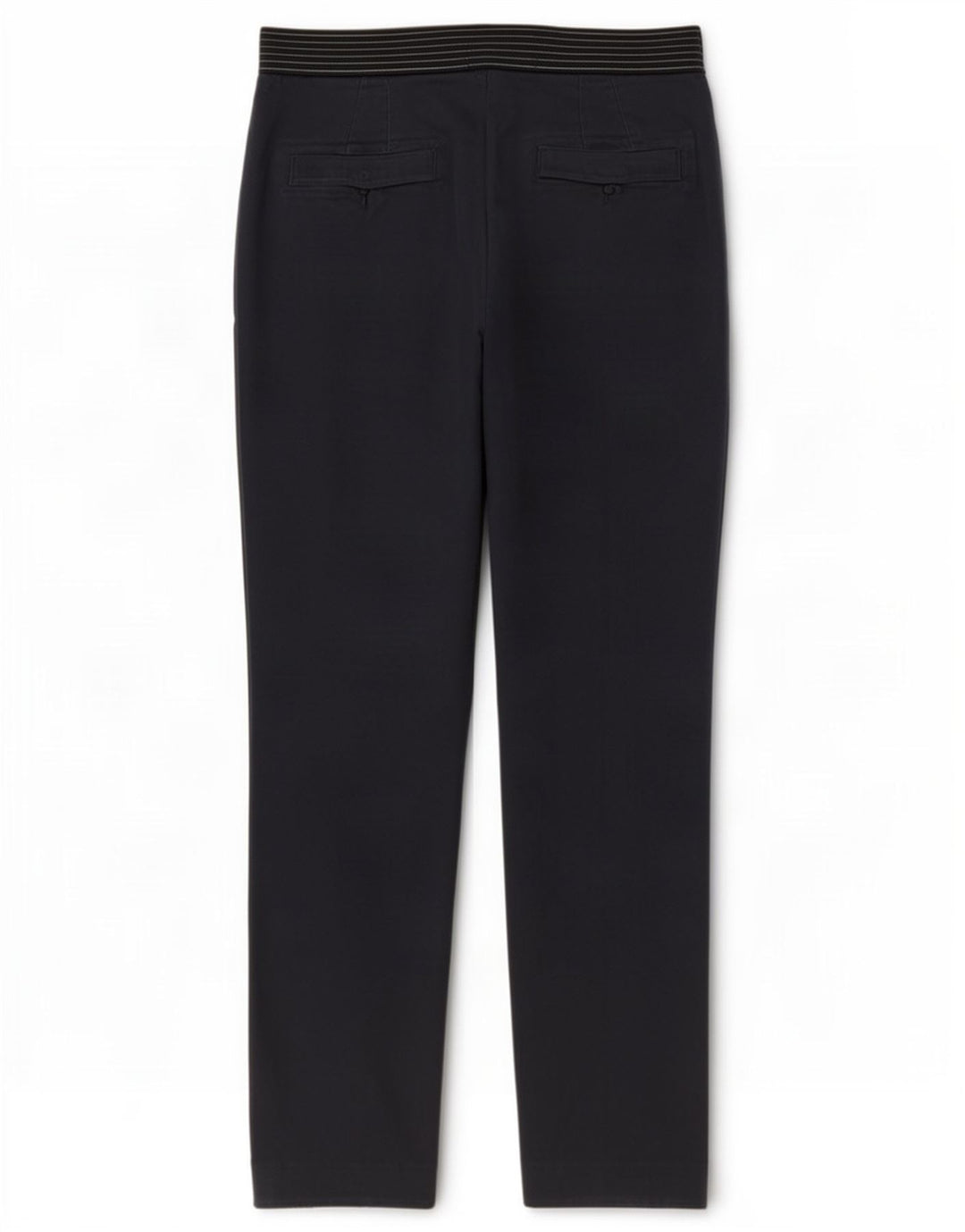 Pantaloni chino dritti da donna Zara medi W28 L27 blu navy