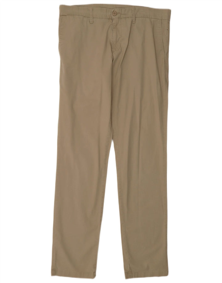 Pantaloni chino slim da uomo CARHARTT W33 L34 cotone beige