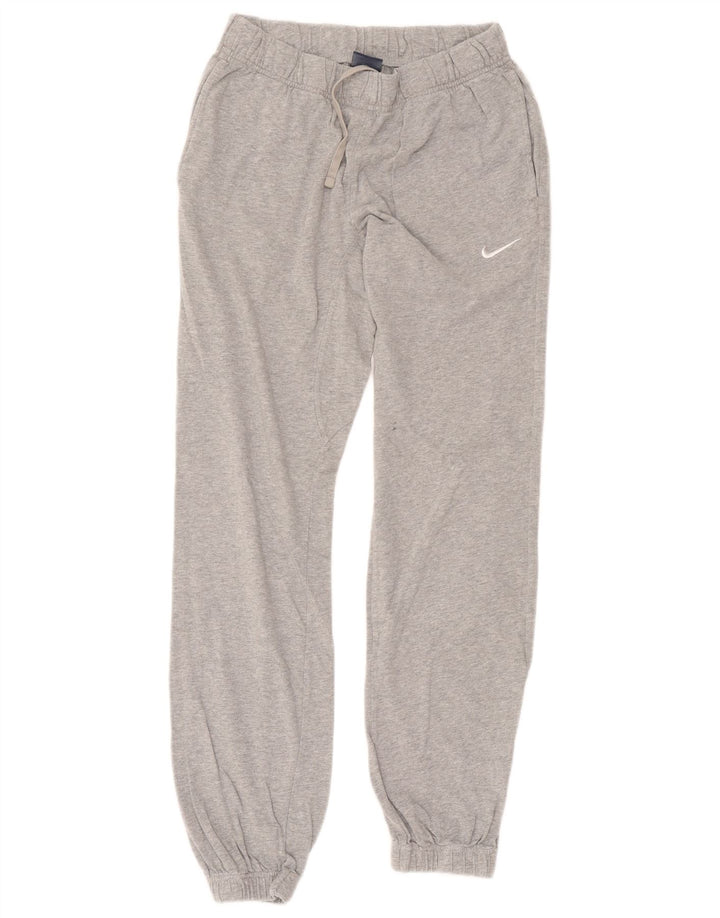 Pantaloni da tuta da uomo Nike Joggers piccoli in cotone chiazzato grigio