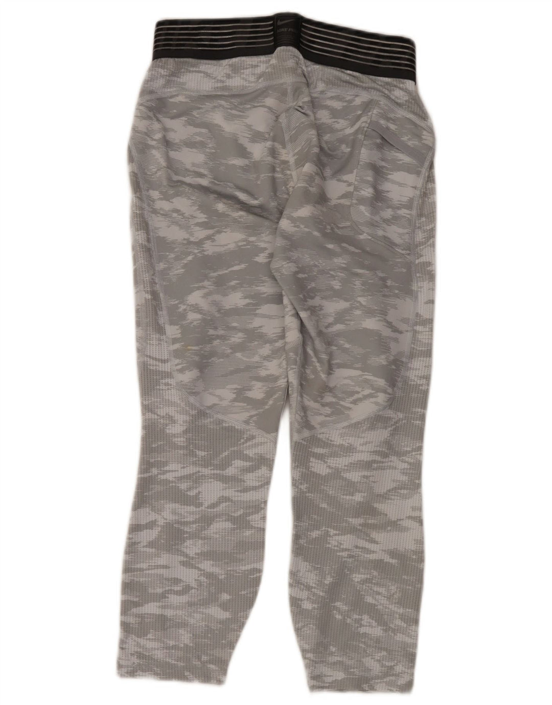Leggings Nike Dri Fit da uomo in poliestere mimetico grigio medio