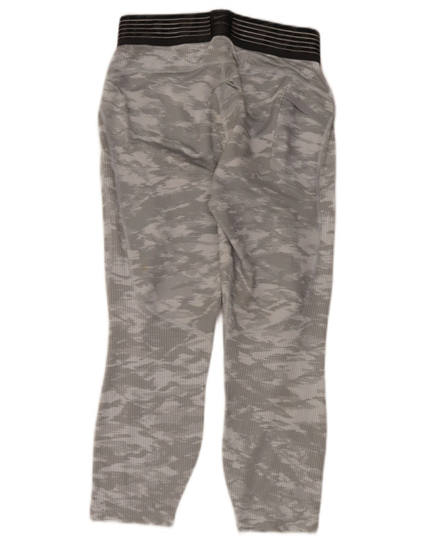 Leggings Nike Dri Fit da uomo in poliestere mimetico grigio medio