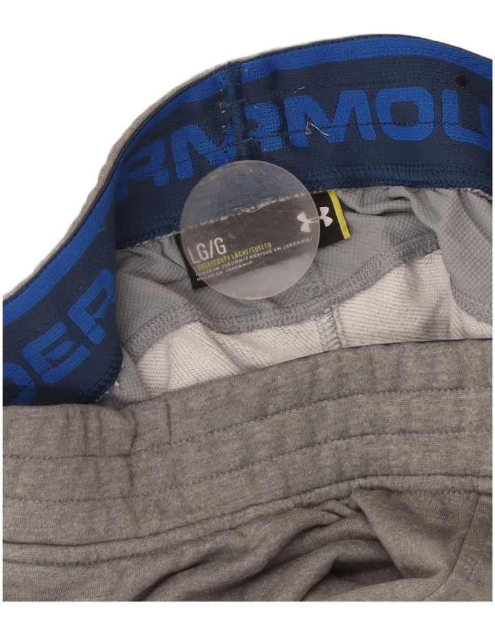 Pantaloni da tuta da uomo Under Armour Large Grey Colourblock