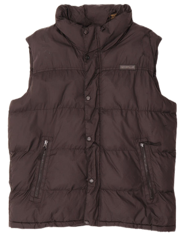 Gilet imbottito da uomo Caterpillar UK 40 Large in nylon nero