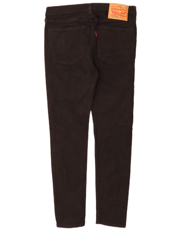 Levi's Uomo 519 Hi-ball Super Skinny Jeans W34 L30 Cotone Nero
