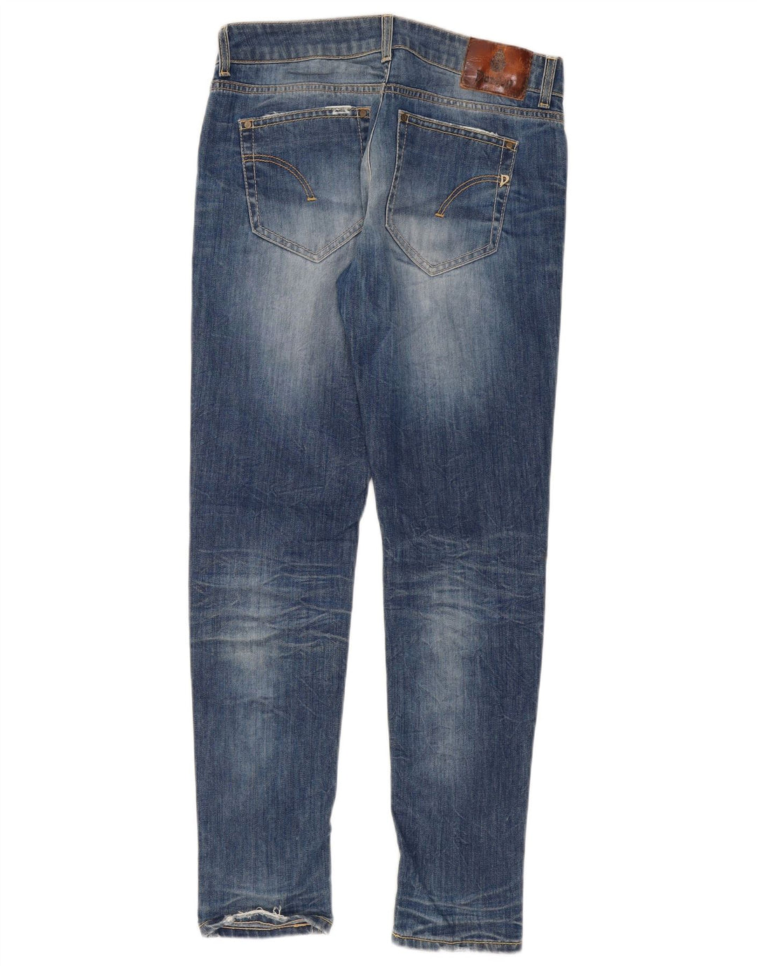 Jeans slim da donna Dondup W34 L31 cotone blu