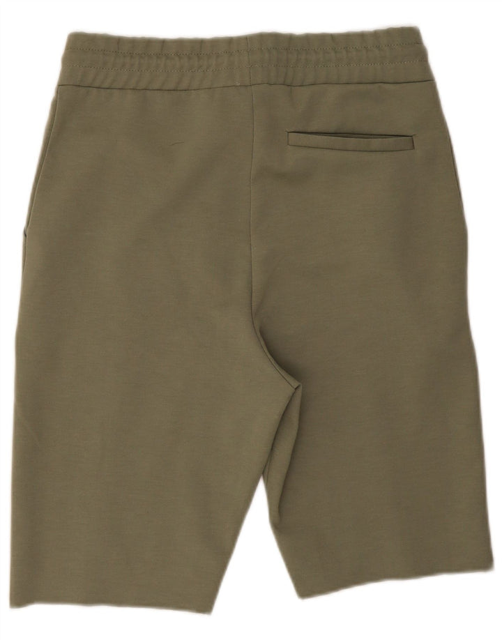 Pantaloncini sportivi da uomo Zara in poliestere verde medio