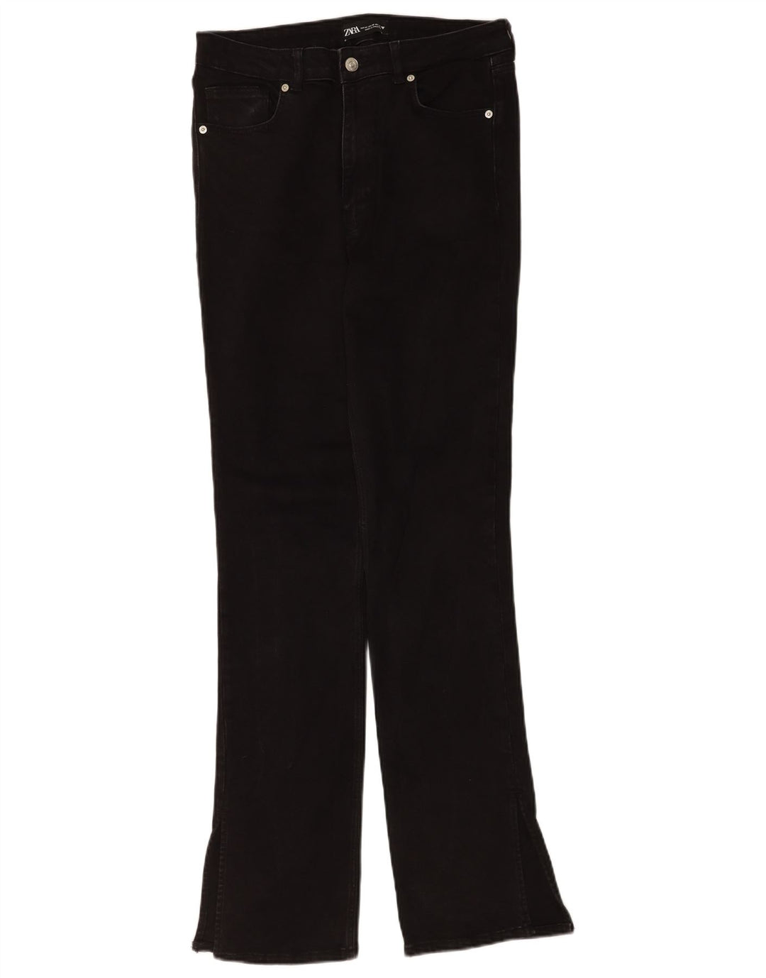 Jeans Bootcut da donna Zara EU 42 Large W32 L33 Neri