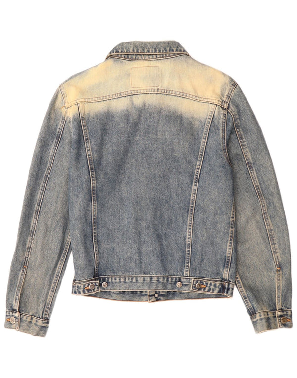 Giacca in denim da uomo Blink UK 36 piccola in cotone blu