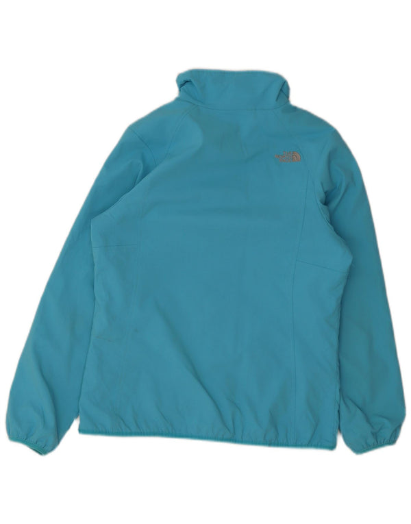 The North Face Girls Windbreaker Jacket 14-15 Years XL Blue Polyester