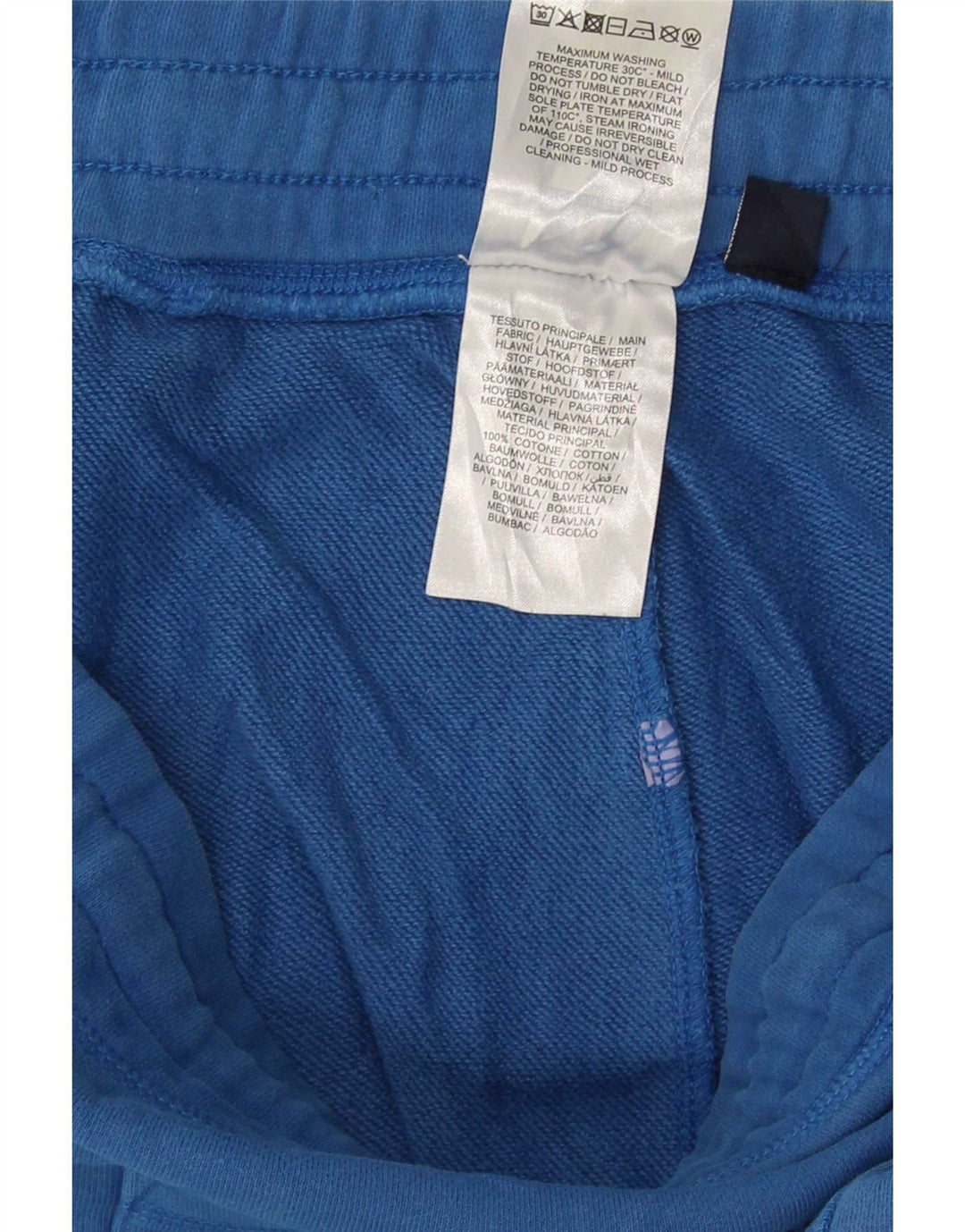 Pantaloncini sportivi da uomo North Sails in cotone blu medio