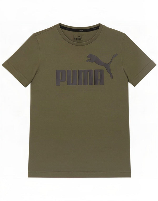 Puma T-shirt grafica da ragazzo 11-12 anni Cotone kaki