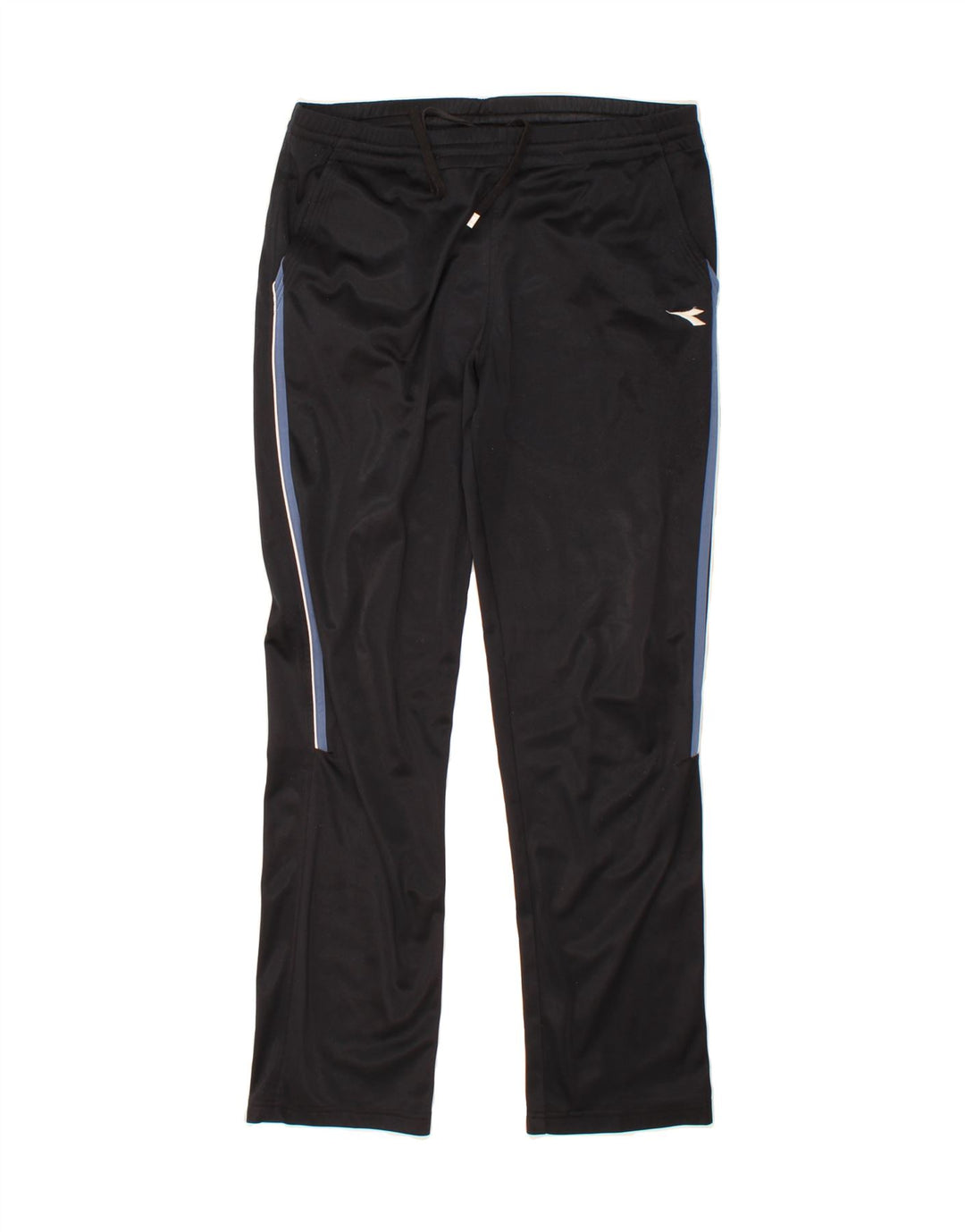 DIADORA Mens Tracksuit Trousers IT 50 Large  Black Polyester Vintage Diadora and Second-Hand Diadora from Messina Hembry 