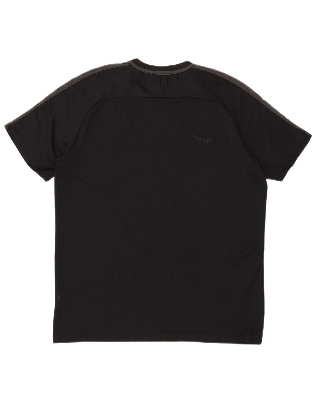 T-shirt Nike da uomo Dri Fit Top XL poliestere color block nero