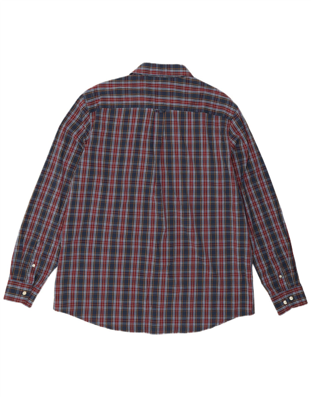 Camicia da uomo CHAPS Easy Care 2XL Blu navy a quadri