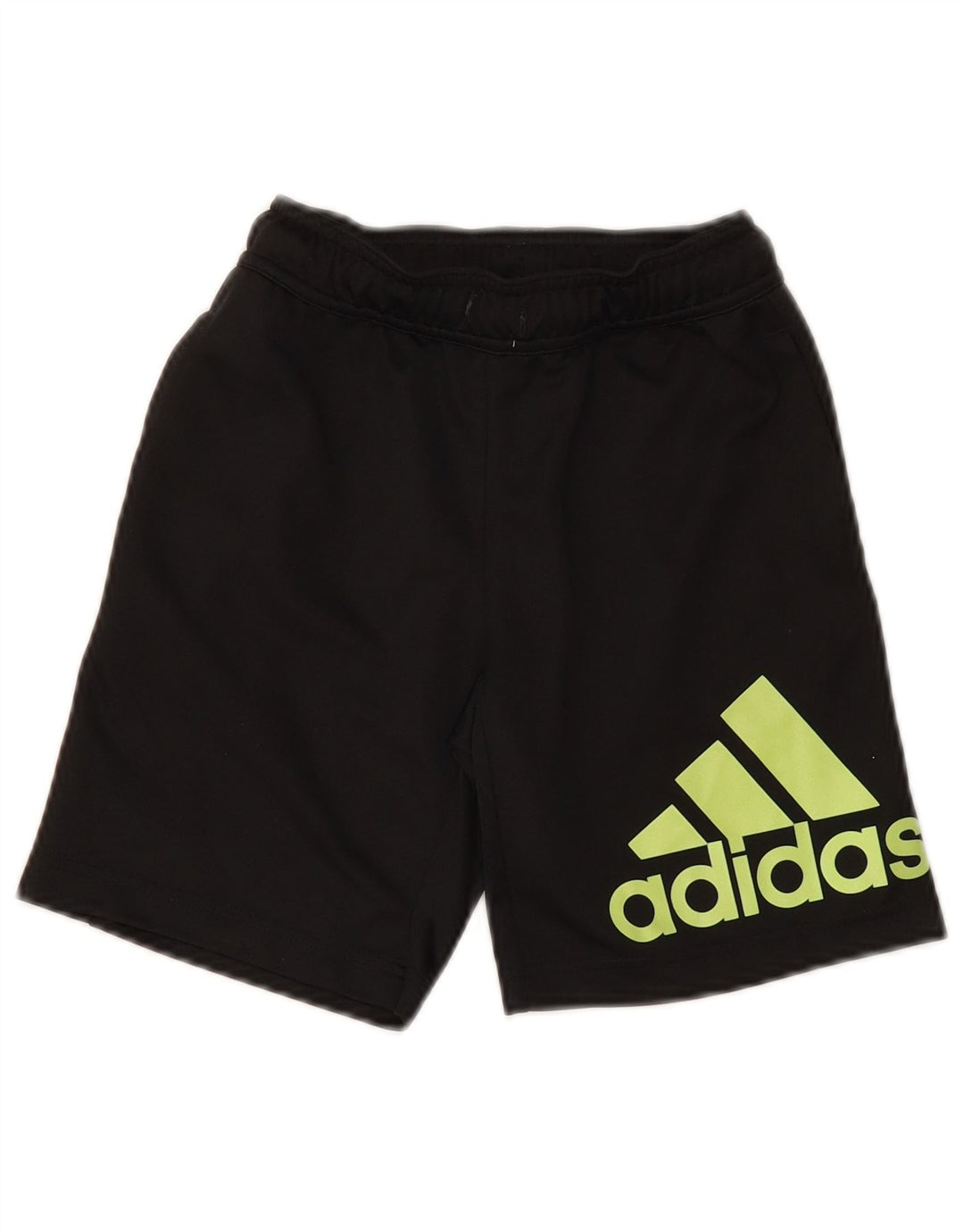 Pantaloncini sportivi grafici ADIDAS da ragazzo 7-8 anni neri